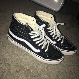 Black High Top Vans